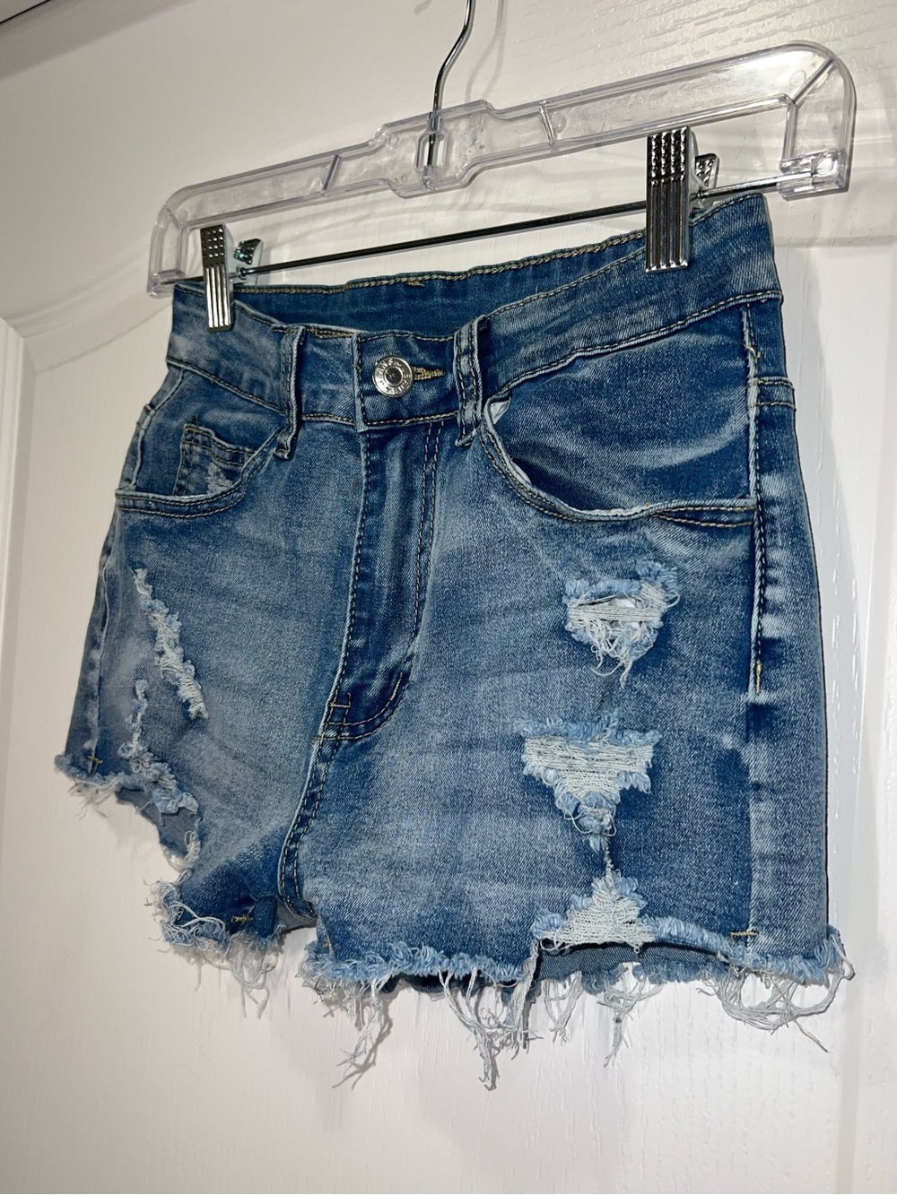 SHEIN Distressed Stretchy Shorts Women’s Size Small / US 4